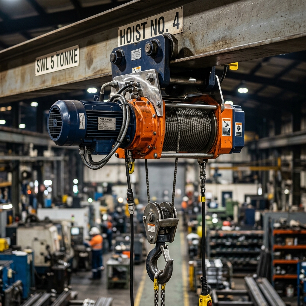 Electric Wire Rope Hoist Mechanism