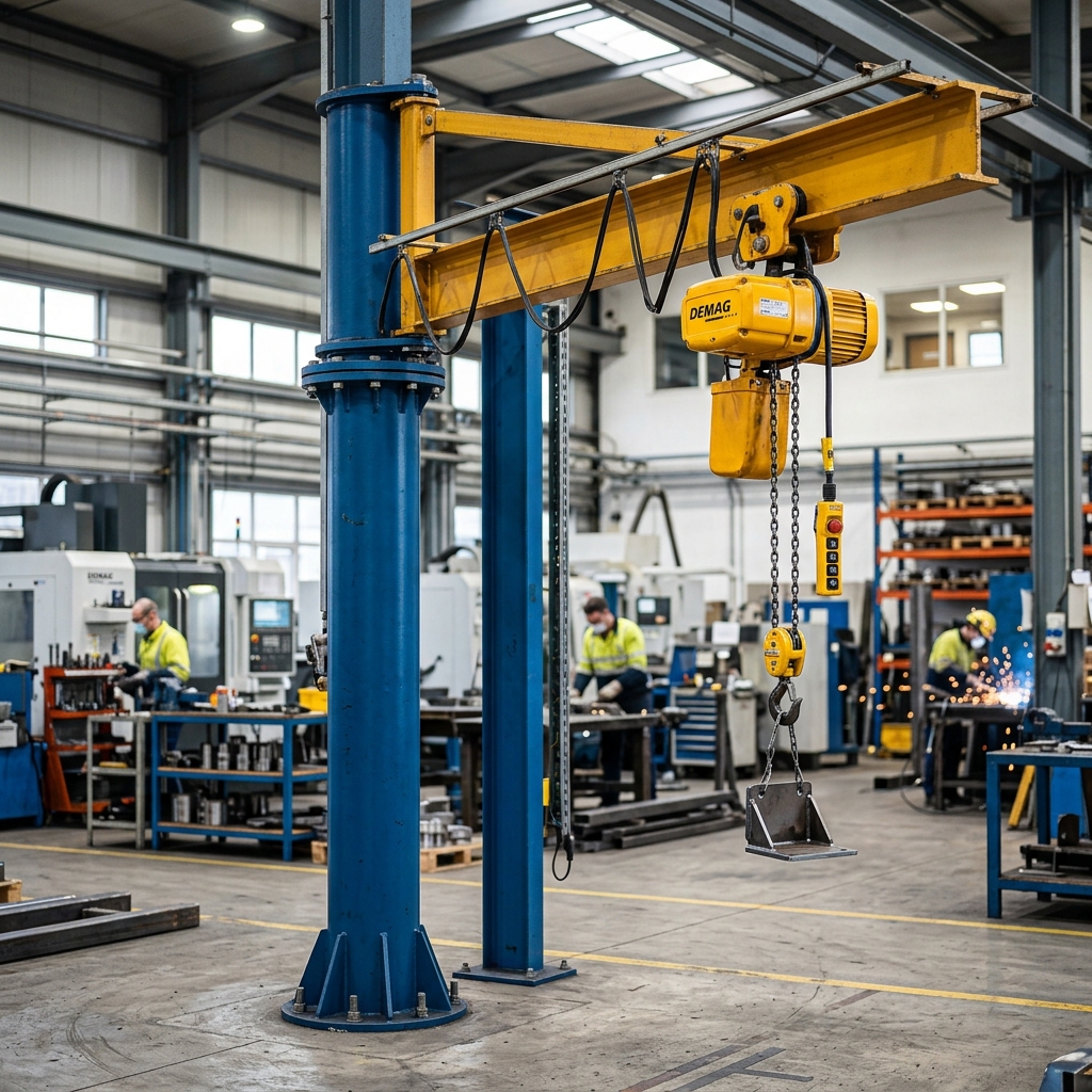 PILLAR MOUNTED JIB CRANE